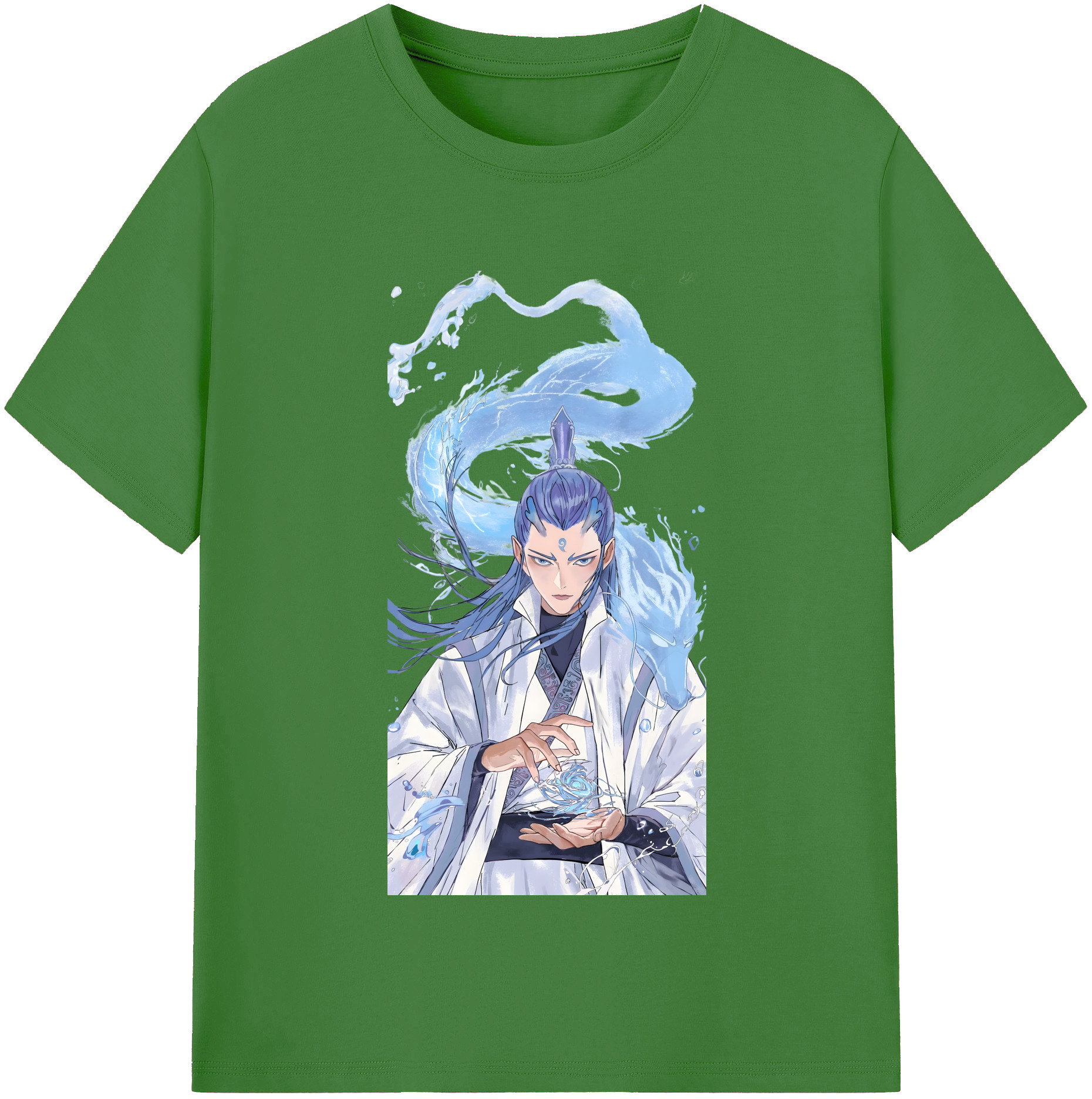 （画像用） Ne Zha 2 ナタ 魔童の大暴れ レディースカジュアルプリントTシャツ（綿100％）